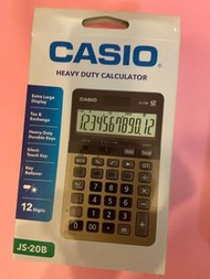 CASIO JS-20B 計算機 (12位) calculator