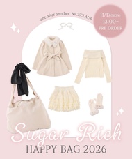 🧧新年推介🇯🇵日本2026年最新女裝福袋🛍️  🇯🇵one after another NICE CLAUP SugarRich (5件套裝)