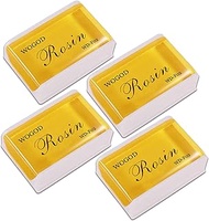 Rosin Violin Rosin Natural Rosin 4 Pack Low Dust Universal Rosin for Violin Viola and Cello (4 Pack 