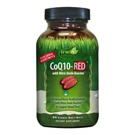 Irwin Naturals CoQ10-RED with Nitric Oxide Booster & MCTs - Advanced Heart Health Formula Supports H