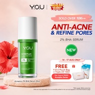 YOU AcnePlus 2% BHA Fight Acne Serum 4D Centella Acne Extract 20ml