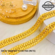 !!HOT ITEM EMAS 916!! Rantai Tangan Puteri Star Padu 9.68g-11.54g