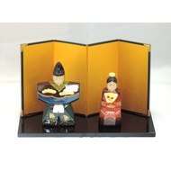 Ehime Imabari Sakurai Lacquerware "Tachibina" (Standing Hina Dolls) - Kurumira Shop