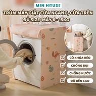 Top-Load Front-Load Washing Machine Cover, Waterproof, Sunscreen, Dirt-Proof, Washing Machine Cover 