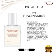 DR. ALTHEA DR ALTHEA 15% Niacinamide Purity Serum 30ml