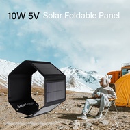 10W 5V Solar Folding Bag Outdoor Hiking Camping Portable Solar Charger5Volt USB Output