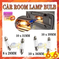 Car Room Lamp Bulb Car Light Interior Light Bulb (1 Packet = 10pcs)