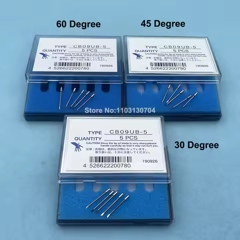 5PCS High quality CB09UB-5 Knife Blade Cemented Carbide Blade For Graphtec CE3000 CE5000 CE6000 FC86