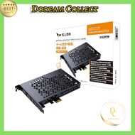 "Professional 4-Input Capture Card: 4K30fps Recording, HDMI Switching, FHD120fps for Gaming Tourname