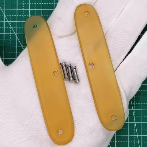 1 Pair Custom Made PEI Scales for 93mm Victorinox Swiss Army Knife ULTEM Scale for SAK 93 Handle Rep