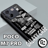 Glossy softcase poco m7 pro/case poco m7 pro Men's/case poco m7 pro glitter/casing poco m7 pro