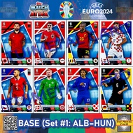 TOPPS EURO 2024 MATCH ATTAX: BASE Card (Set 1: Album–HUN) Plain Football Collection Trading