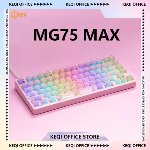 IROK MG75 PRO/MAX Mechanical Keyboard Magnetic Switch Rgb Hot Swap Aluminum Rt0.005 Quick Dismantlin