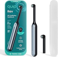 Quip Rev 360 Oscillating Rechargeable Electric Toothbrush with Extra Brush Head - Soft Bristles, Pre