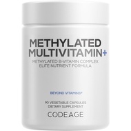 Codeaged Multivitamins-B Family Vitamin、Vitamin A、C、D、E、K2、B12（Thiamine）、Coenzyme Q10、DIM、Probiotics