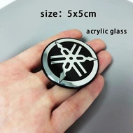 rubber 3d 50mm ABS Badge Logo Emblem Decal Stickers for Yamaha R3 YZF R1 R6 R25 FZ1 FZ6 FZ8 XJR 1300