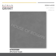Roman Granit Lantai 60x60 Industrial/Lantai Abu-abu dPorthland Taupe 