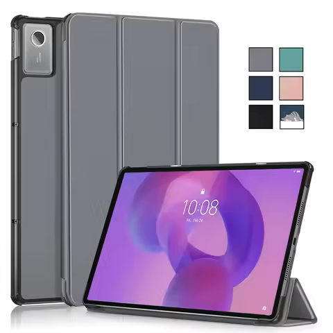 Funda For Lenovo Idea Tab Plus 12.1 Case tb361fu Trifold Magnetic Hard Smart Cover For Etui Idea Tab
