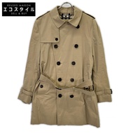 Burberry 3983339 Kensington 風衣，Nova 格紋襯裡，M 碼 [二手]