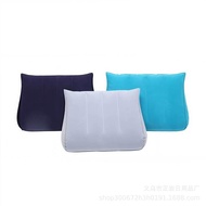 Triangle Cushion pvc Flocking Inflatable Triangle Cushion Portable Lumbar Pillow Cushion Lumbar Brea