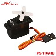 JX Servo PS-1109HB 4.8V-6V 9g 2KG Large Torque Plastic Gear Mini Micro Servo for 1/18 RC Car Plane B