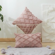 New Fashion Pillow Cover 30x50 45x45cm 50x50cm Short Plush Rattan Silid Color Decorative Cushion Cov
