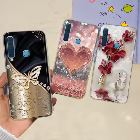 Case For Samsung A9 2018 Cover Soft TPU Transdparent Back Cover For Samsung Galaxy A9 2018 Silicone 