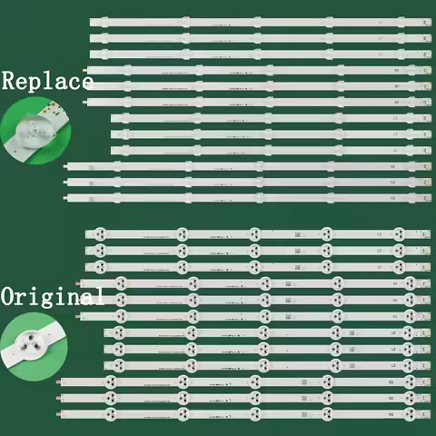 LED strip 10 lamp For 50LA6200-UA 50LN5707-ZA 50LN5400-CA 50LN5403-ZA 50LA6208 6916L-1276A 6916L-127
