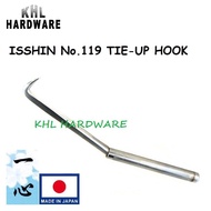 [KHL] ISSHIN No.119 Japan Reinforcing Bar Tieing Up Hook (Wire Twister)/ Square Tie-up Hook/ Pengika