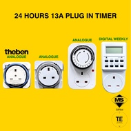 THEBEN THB 026 13A ANALOGUE / PLUG IN TYPE WEEK / HOUR / MINUTE PROGRAMMABLE DIGITAL TIMER