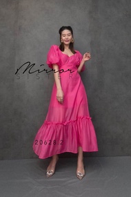 (นางแบบใส่ชุดขาย) XoXo MacY FluffY Maxi DreSS on ColorFuL DaY เดรสยาว แม็กซี่เดรส ดีเทลสวย สีสดใส ดี