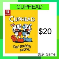 (數位)杯子頭 Cuphead ｜Nintendo Switch 數位版遊戲