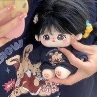 Baby Clothes Doll Clothes 10cm Doll Clothes 15cm Baby Clothes Spring Cute Rabbit Print 20cm Doll Top