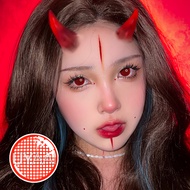 UYAAI x FRESHLADY 1คู่2ชิ้น คอนแทคเลนส์สี  Cosplay Mesh วันฮาโลวีน บทบาทสมมติ รายเดือน Contact Lens 