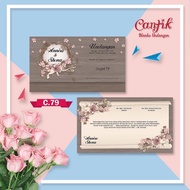 Latest Invitation Blangko Beautiful Series 79 Prices