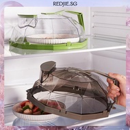 [Redjie.sg] Kitchen Microwave Cover with Handle &amp; Water Storage Box Microwave Splatter Cover