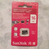SANDISK 16GB SD CARD