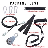 Gym Equipment Fitness Pulley Gym Pulley Cable Machine Arm Bicep 2M