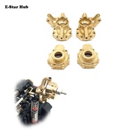 Front Axle Steering Cup for WLtoys 104006 104010 104020 104026 Brass Upgrade Parts Kit RC Car OP Acc