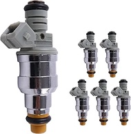Holdia Fuel Injectors 6 Pcs Compatible with Ford Increased Horsepower 3.8L 4.9L 6 Cyl F1ZE-B4C F1ZZ9
