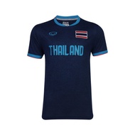 แกรนด์สปอร์ตเสื้อซ้อมกีฬาทีมชาติไทย รหัส : 038400 (สีน้ำเงิน)