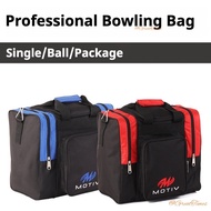 MOTIV Pro Bowling Tote | Single Ball | 2 Color Options | Shoulder Dual-Carry | Shoe + Accessory Stor