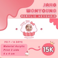 [READY] JANG WONYOUNG ACRYLIC KEYCHAIN KPOP IZONE IVE WONYOUNG