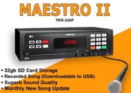 TJ MEDIA MAESTRO 2 TKR-355P WITH BUILT IN 32G SD CARD WITH FREE WIRED MICROPHONE