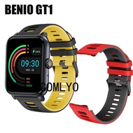 For BENIO GT1 Smart Watch Strap Silicone Soft Sports watches outdoor women men Band
