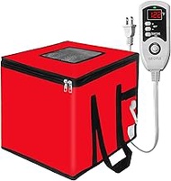Bread Proofing Box Heated, Foldable Dough Proofer Temperature/Timer Control Sourdough Warmer for Mak