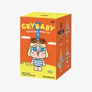 Popmart Crybaby CRYBABY Vacation Mode On Series Vinyl Plush Pendant Blind Box - Single Sealed Box