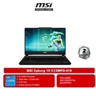 MSI Cyborg 15 C13WFO-419 15.6" FHD Gaming Laptop ( i5-13420H, 16GB, 512GB SSD, RTX5060 8GB, W11 )