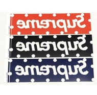 12SS Supreme COMME des GARCONS SHIRT Box Logo Sticker Set CDG 貼紙