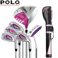 Polo pologolf golf Club Ladies Club Half Club 6pcs golf Beginner Carbon Club